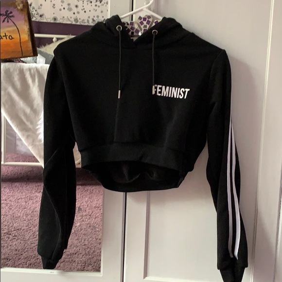 cropped hoodie - Picture 1 of 3